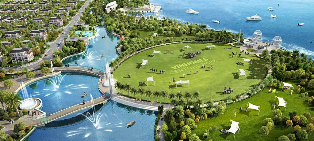 Công viên Landmark 81, Vinhomes Central Park, đại đô thị Vinhomes Central Park, Công viên Landmark 81 ngập tràn sắc xanh, không gian thư giãn Công viên Landmark 81 - Dấu ấn New York giữa lòng Sài Gòn