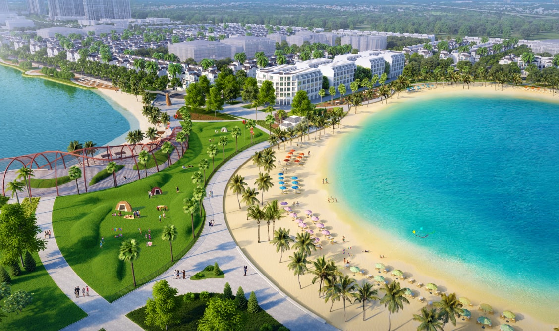 Diện tích Vinhomes Ocean Park, tiện ích đẳng cấp, với diện tích cây xanh, mặt nước lần lượt là 62ha và 55ha, phân khu Sapphire, Ruby, Diamond Diện tích Vinhomes Ocean Park có gì đặc biệt?