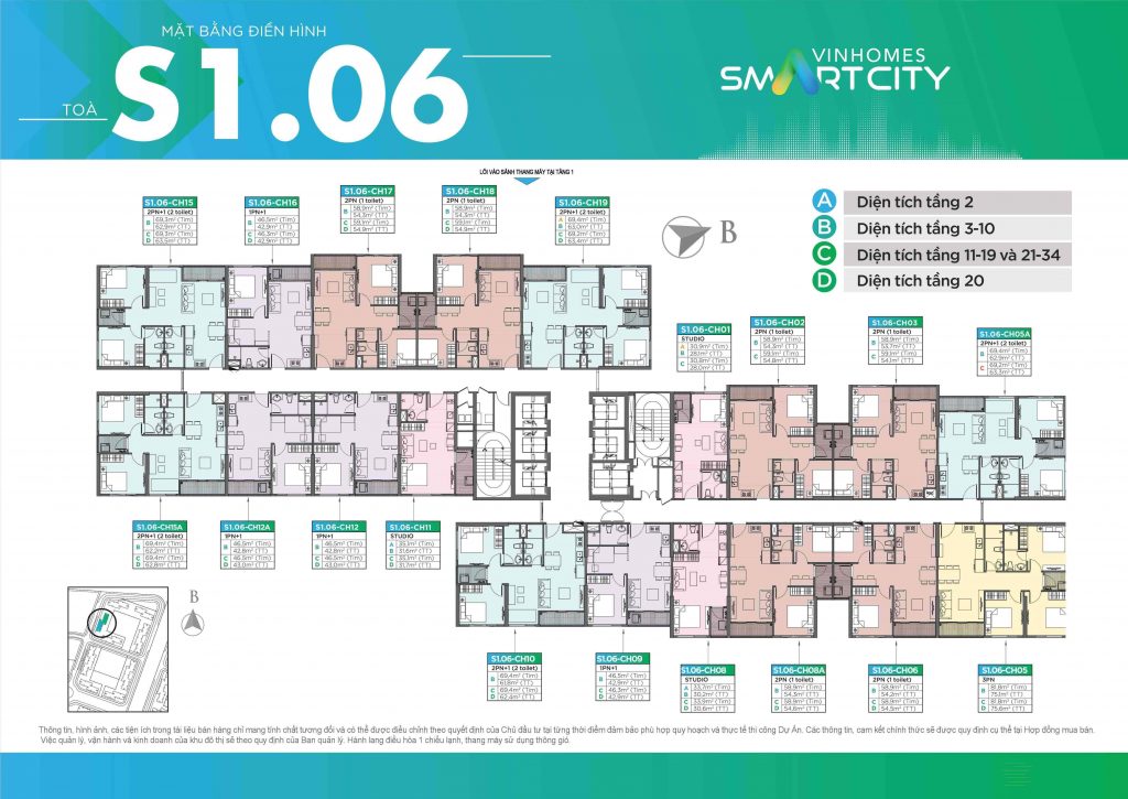 Vinhomes Smart City S1.06, Vị trí đắc địa, đa dạng hệ thống tiện ích nội khu, đại đô thị đón đầu xu hướng sống xanh, công viên Central Park Bạn biết gì về tòa căn hộ Vinhomes Smart City S1.06?