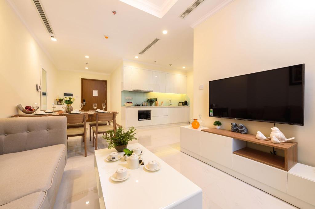 Mặt bằng căn hộ Vinhomes Central Park, thiết kế theo phong cách hiện đại, phù hợp với xu hướng sống năng động, , không gian sống ấm cúng Mặt bằng căn hộ Vinhomes Central Park có gì đặc biệt?