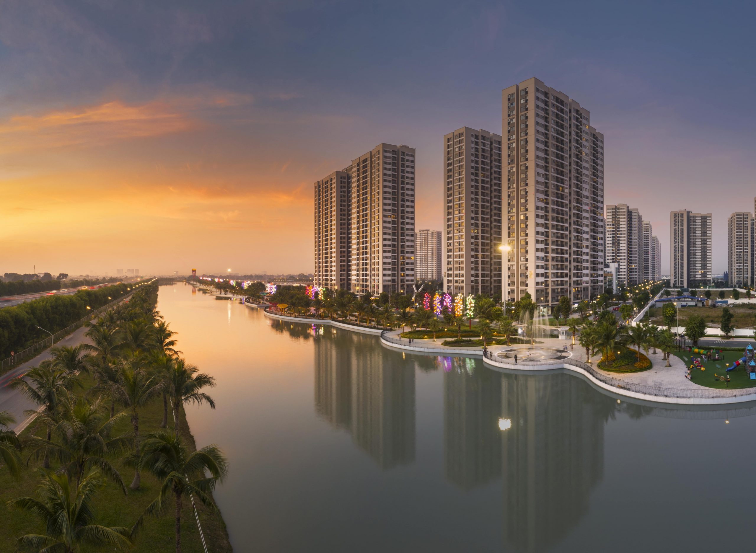Diện tích Vinhomes Ocean Park, tiện ích đẳng cấp, với diện tích cây xanh, mặt nước lần lượt là 62ha và 55ha, phân khu Sapphire, Ruby, Diamond Diện tích Vinhomes Ocean Park có gì đặc biệt?