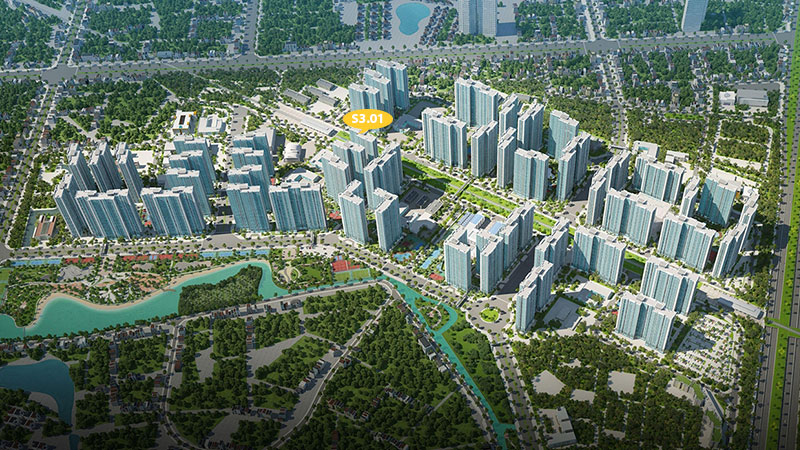 Căn hộ Vinhomes Smart City S3.01, hệ thống tiện ích hiện đại hàng đầu, không gian sinh hoạt hiện đại, khu đô thị thương hiệu Vinhomes Tận hưởng cuộc sống trọn vẹn tại tòa căn hộ Vinhomes Smart City S3.01