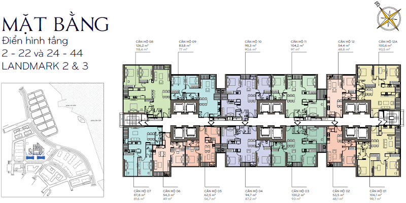 Landmark 2 Vinhomes Central, tầm nhìn đắt giá, cuộc sống New York, công viên cây xanh rộng 14ha, hệ thống giáo dục liên cấp Vinschool, Vinmec Landmark 2 Vinhomes Central Park – không gian sống đẳng cấp