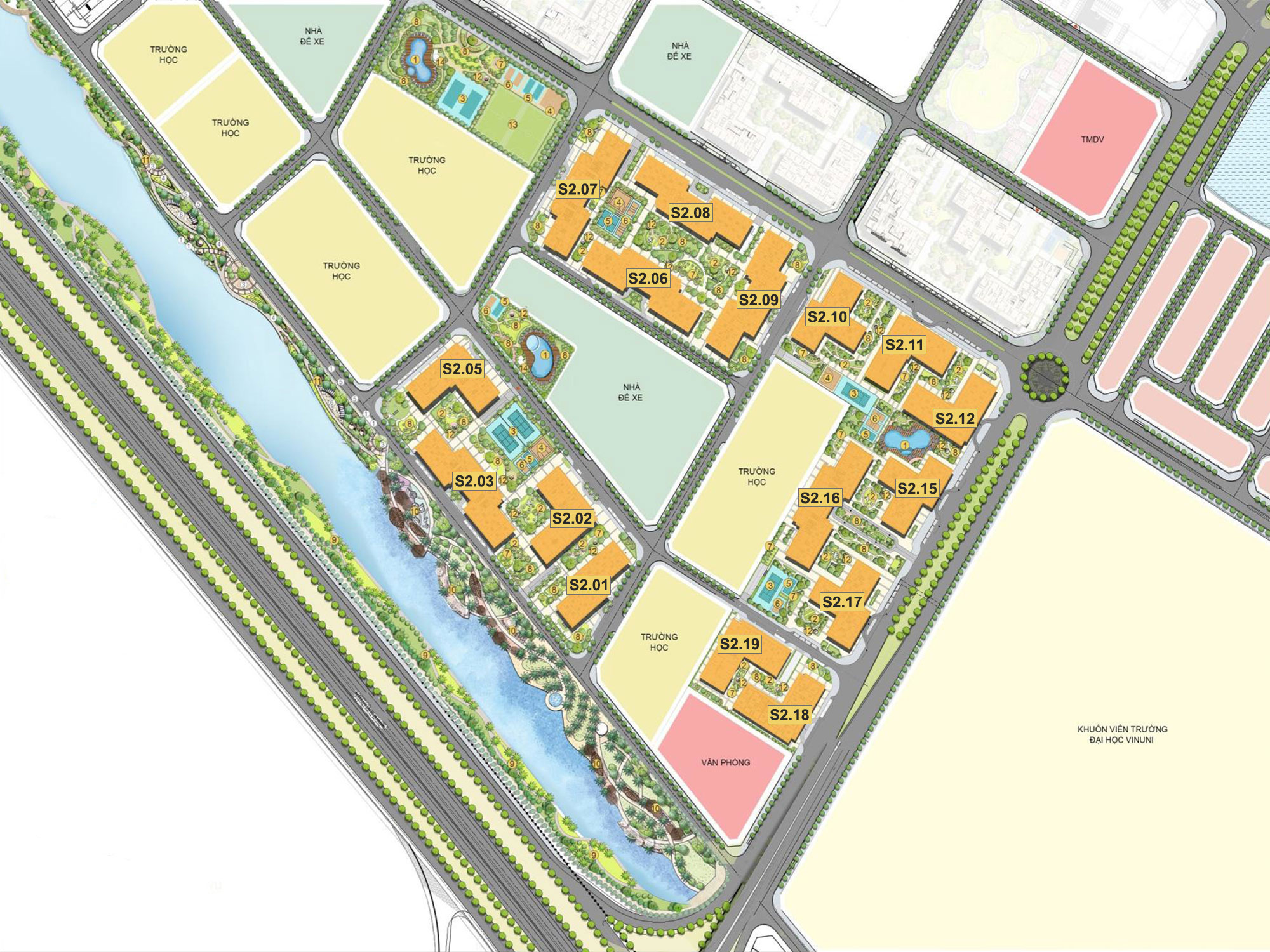 Sapphire 2 Vinhomes Ocean Park, khu đô thị Vinhomes Ocean Park, Sở hữu vị trí “kim cương”, thiết kế gọn gàng và tiện nghi, xanh - sạch - khỏe Sapphire 2 Vinhomes Ocean Park và những thông tin cần biết