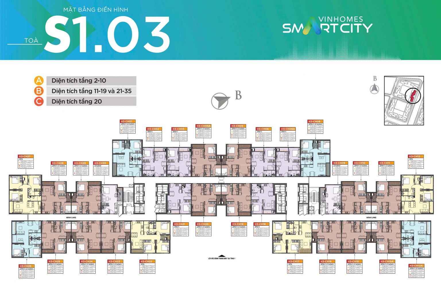 Vinhomes Smart City S1.03, sở hữu vị trí trọng điểm, hệ thống cảnh quan nội khu, tiện ích đa dạng của đại đô thị, bộ tứ kim cương, Vincom Review nhanh về Vinhomes Smart City S1.03