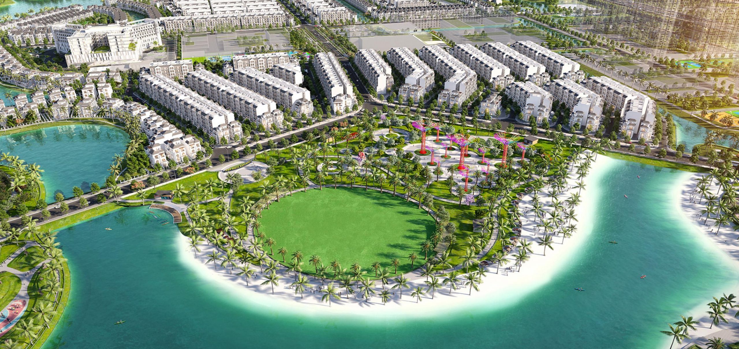 Công viên Vinhomes Grand Park, địa điểm check-in, vùng kinh tế sáng tạo, công nghệ cao mới, thương mại, giải trí sầm uất bậc nhất Sài thành Công viên Vinhomes Grand Park - mở lối cuộc sống năng động