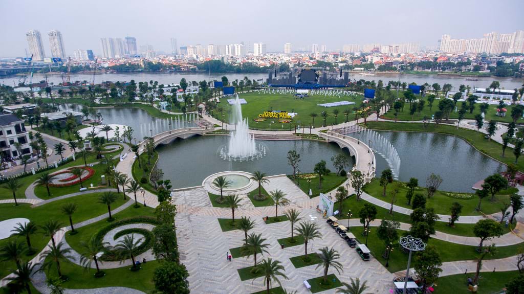 Vinhomes Central Park Nguyễn Hữu Cảnh, thành phố xanh thu nhỏ, không gian sống trong lành, dịch vụ tiêu chuẩn 5 sao, hệ tiện ích vượt trội Tổng quan dự án Vinhomes Central Park Nguyễn Hữu Cảnh