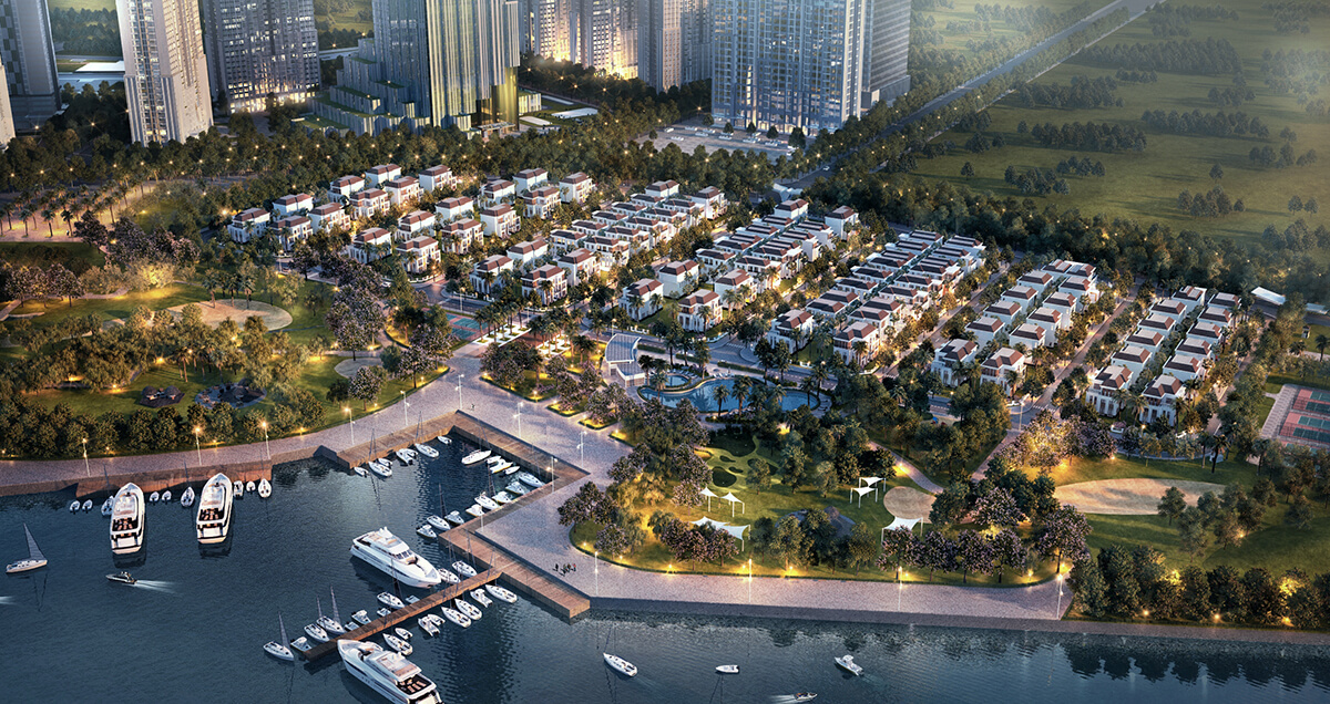 Khu biệt thự Vinhomes Central Park, phong cách sống độc bản, phong cách thiết kế đẳng cấp, New York thu nhỏ, phong cách đơn giản, thanh lịch Giới thiệu khu biệt thự Vinhomes Central Park