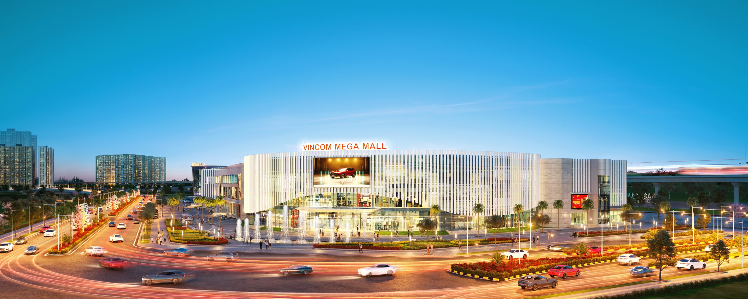 Vincom Mega Mall Vinhomes Smart City, Quy mô "khủng", Vincom Smart City, Thiết kế độc đáo, Cảnh quan đẳng cấp, Uy tín từ Vincom Retail Vincom Mega Mall - Vinhomes Smart City: Tâm điểm vui chơi, mua sắm