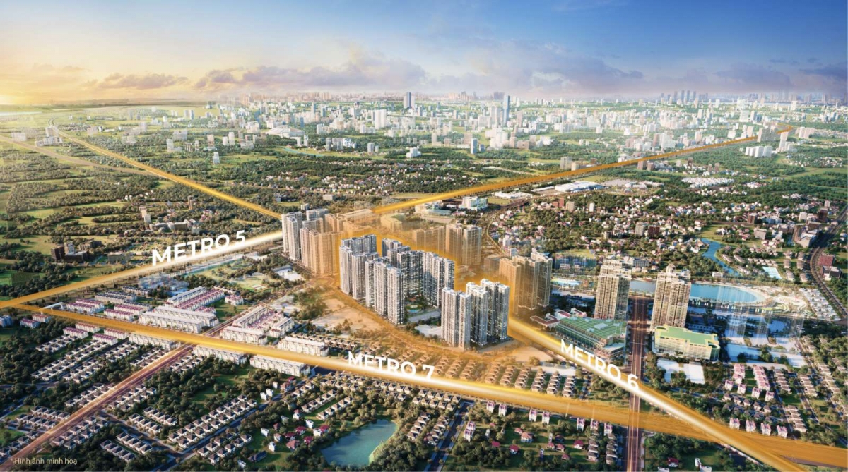The Metrolines Smart City, Vinhomes Smart City, dự án The Metrolines, Nâng tầm chất sống quốc tế, Phân khu The Miami, Phân khu The Sakura Trải nghiệm cuộc sống trọn vẹn ở The Metrolines Smart City