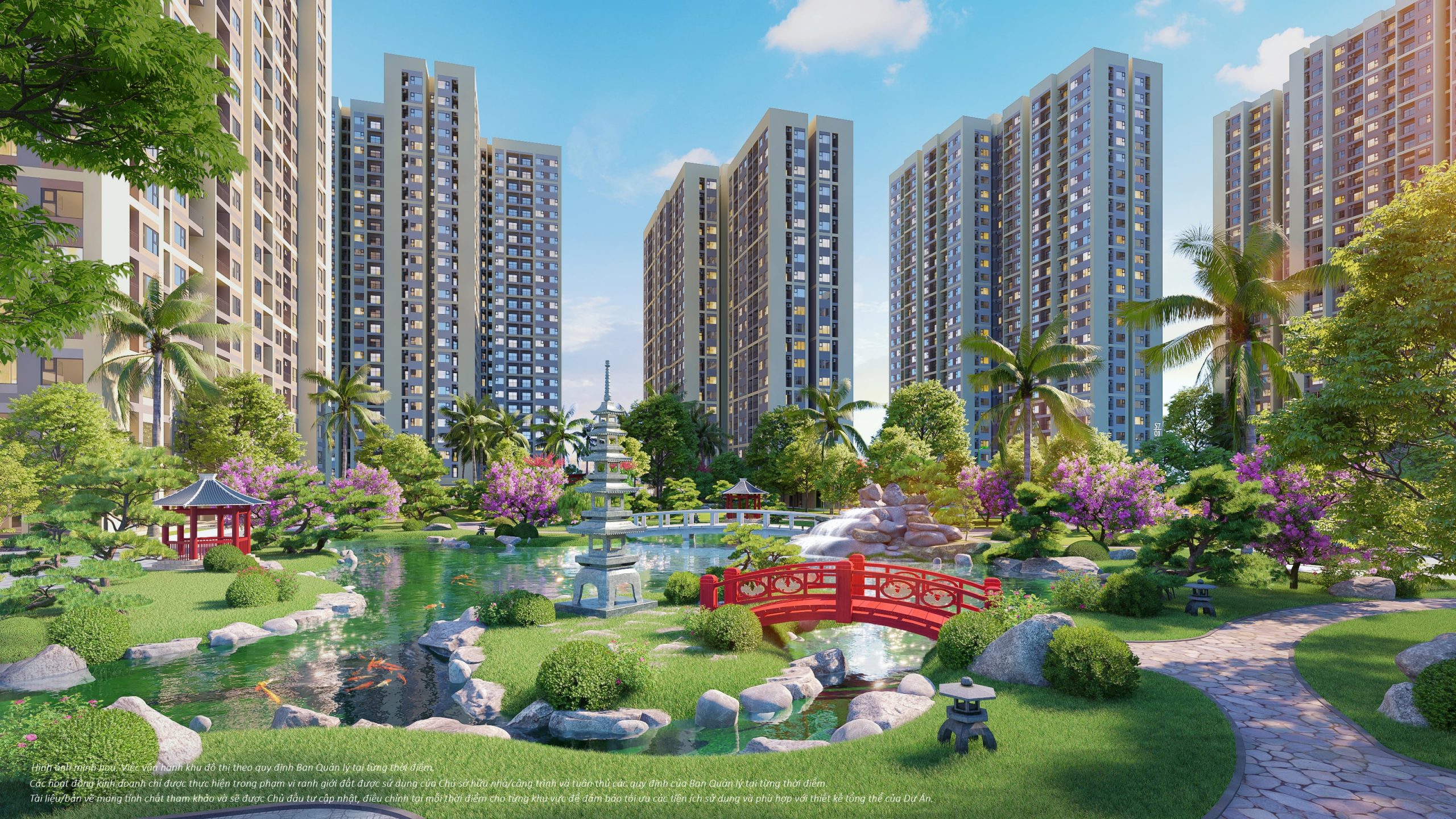 Dự án Origami Vinhomes Grand Park, tâm điểm đắt giá, giá trị sống độc nhất, nghệ thuật sân vườn đỉnh cao thế giới, miền thiên nhiên thu nhỏ Dấu ấn Nhật Bản tại dự án Origami Vinhomes Grand Park