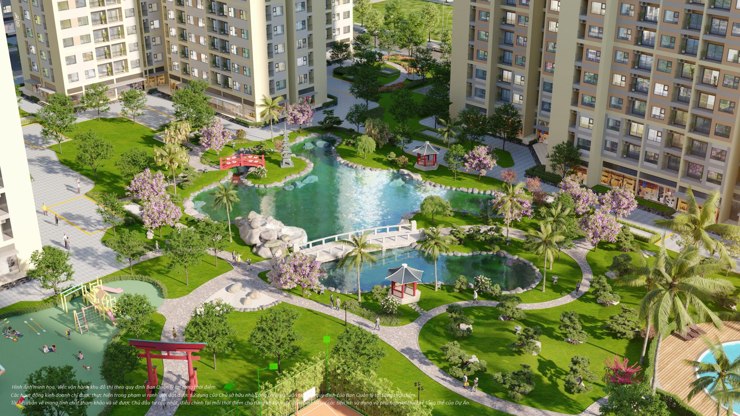 Dự án Origami Vinhomes Grand Park, tâm điểm đắt giá, giá trị sống độc nhất, nghệ thuật sân vườn đỉnh cao thế giới, miền thiên nhiên thu nhỏ Dấu ấn Nhật Bản tại dự án Origami Vinhomes Grand Park