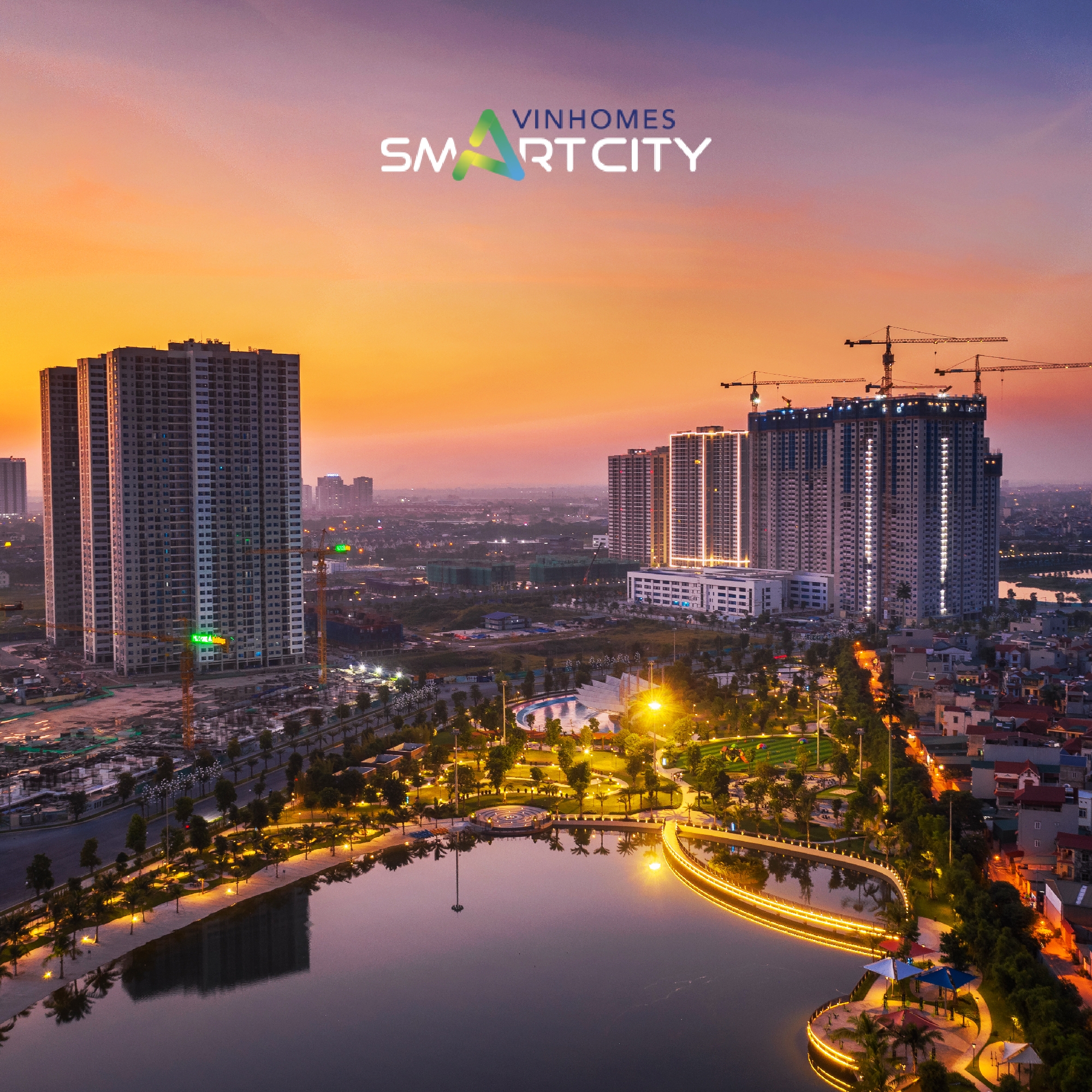 Vinhomes Smart City, hệ sinh thái thông minh toàn diện ứng dụng công nghệ 4.0, Công ty Cổ phần Vinhomes, Căn hộ, Biệt thự, Shophouse, VinBus Vinhomes Smart City - Đại đô thị thông minh đẳng cấp quốc tế