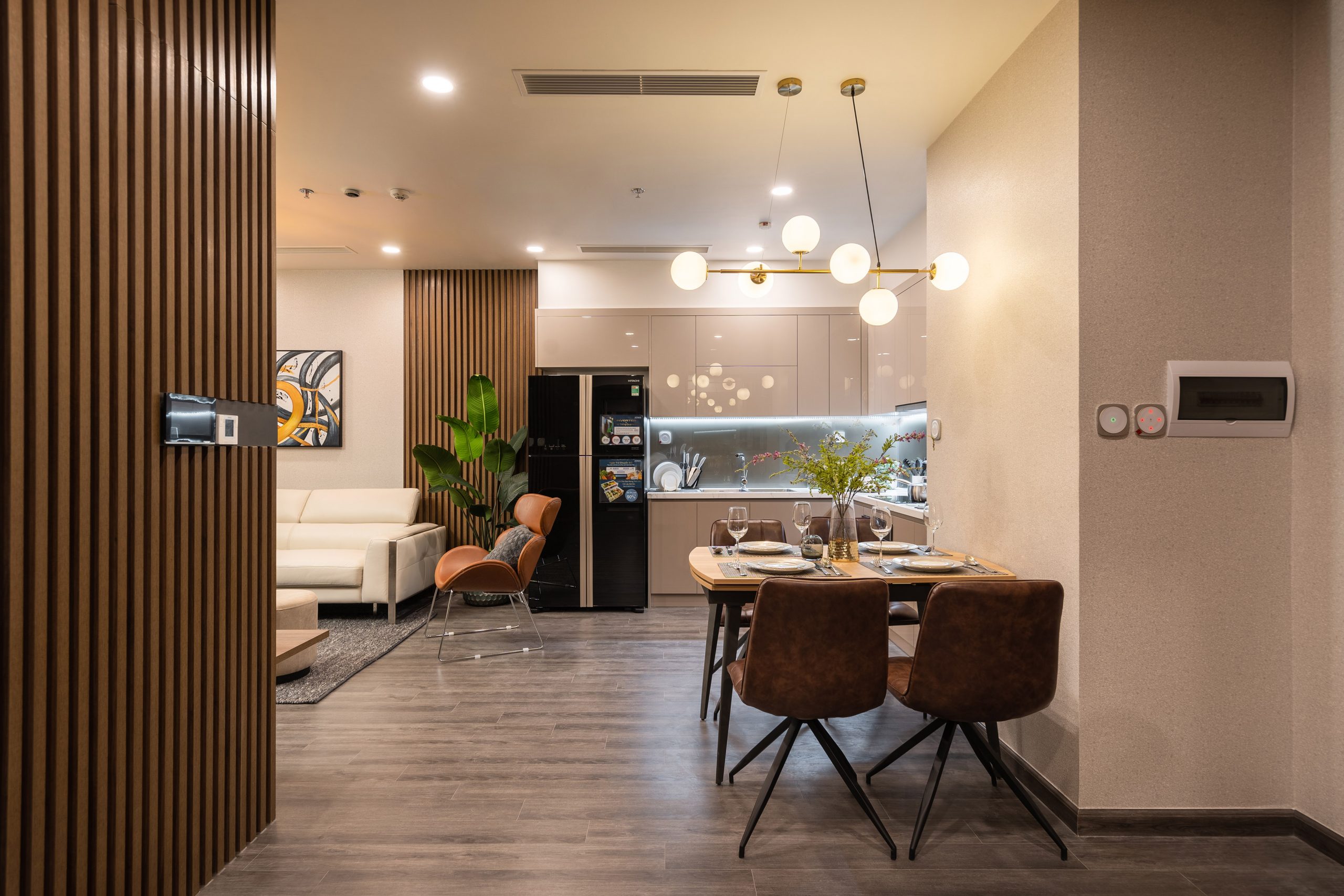 Thiết kế căn hộ 2 phòng ngủ, Vinhomes Ocean Park, Phòng khách thư thái, Phòng ngủ ấm cúng, Phòng bếp tiện dụng, nội thất phù hợp Lưu ý khi thiết kế căn hộ 2 phòng ngủ Vinhomes Ocean Park