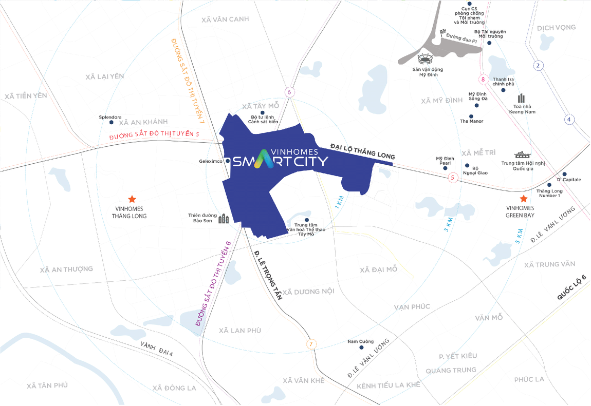 Vị trí Vinhomes Smart City, hệ thống tiện ích phong phú, vị trí giao thông huyết mạch, tiềm năng tăng giá bền vững trong tương lai, Vinhomes Sức hút từ vị trí Vinhomes Smart City - khẳng định giá trị độc tôn