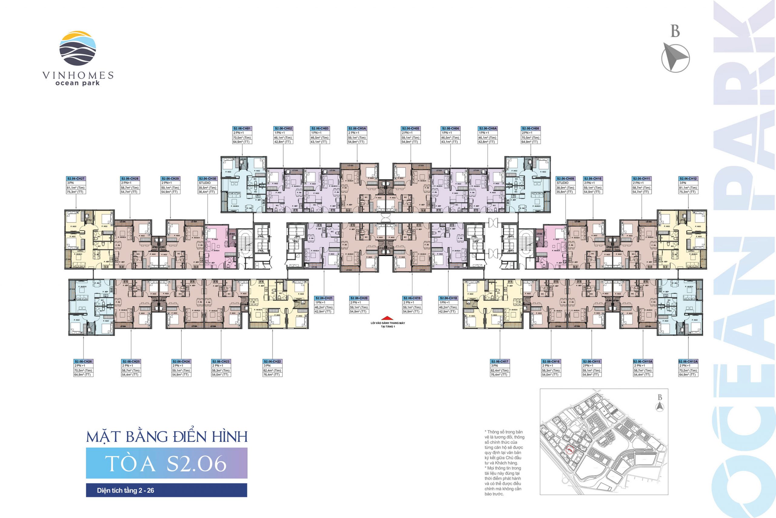 S2.06 Vinhomes Ocean Park, cuộc sống lành mạnh, tràn đầy thư thái, tiêu chuẩn hiện đại, Cảnh quan xanh bình yên, hệ thống tiện ích hiện đại S2.06 Vinhomes Ocean Park - Khởi đầu lý tưởng cho cuộc sống tiện nghi
