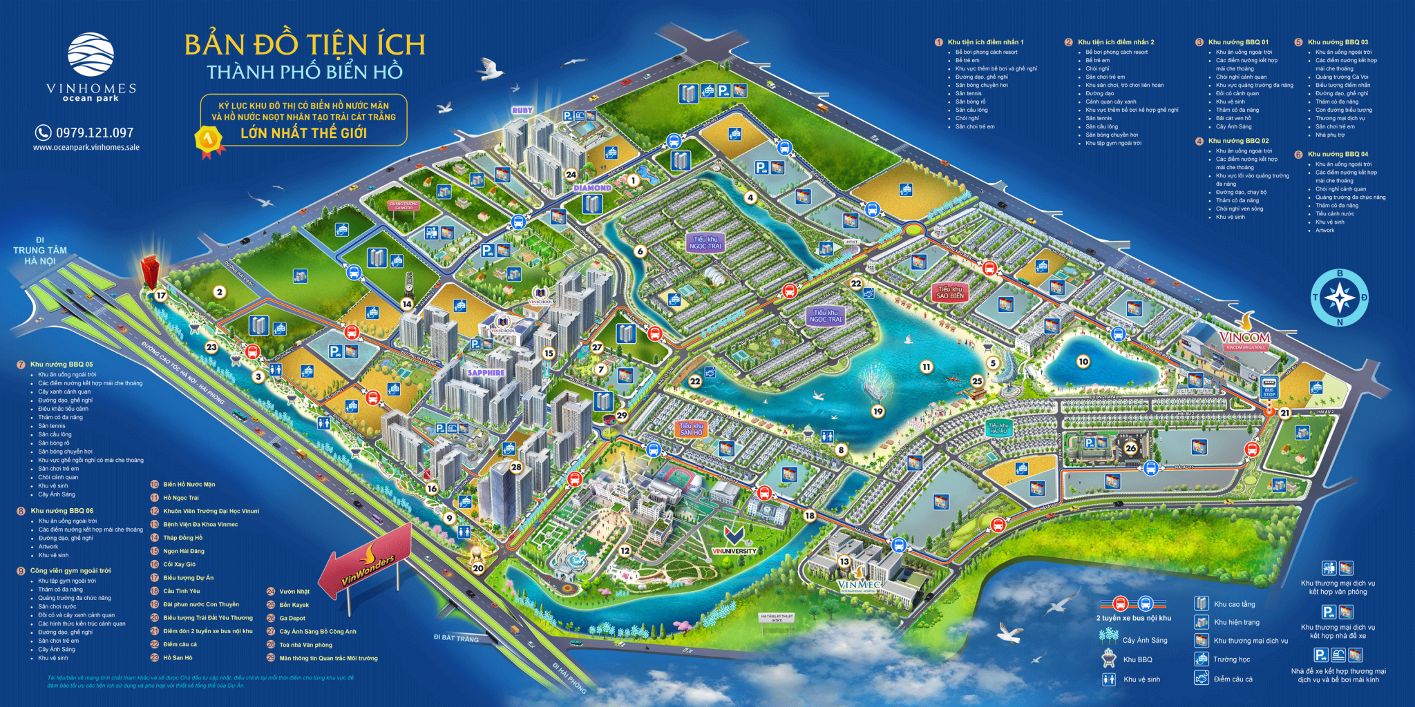S2.18 Vinhomes Ocean Park, đại bản doanh công nghệ, Phân khu Sapphire 2, Vị trí siêu kết nối, Mặt bằng thiết kế thông minh, Nhà để xe 5 tầng Những điều cần biết về S2.18 Vinhomes Ocean Park