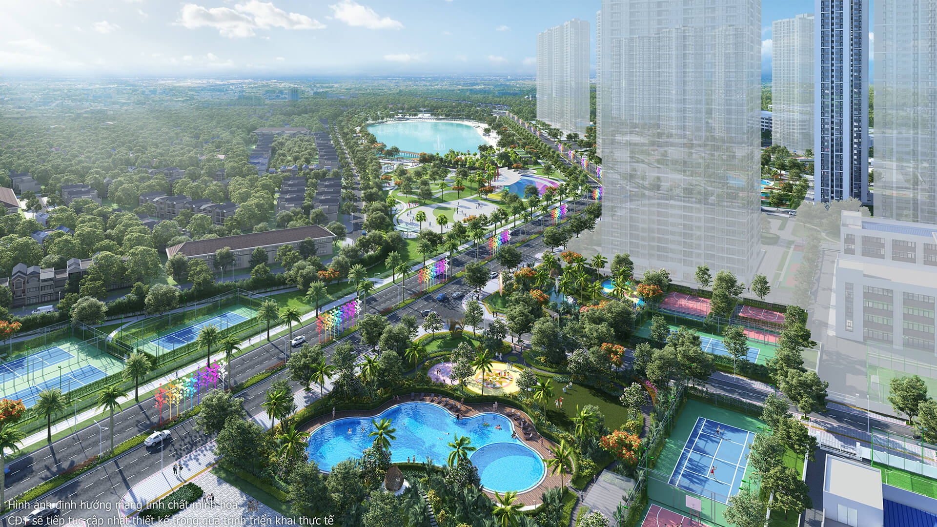 Vinhomes Smart City Sapphire 4, Thành phố thông minh phía Tây thủ đô, tiện ích Vinhomes Smart City Sapphire 4, tầm nhìn panorama đắt giá Vinhomes Smart City Sapphire 4 - Tâm điểm thông minh