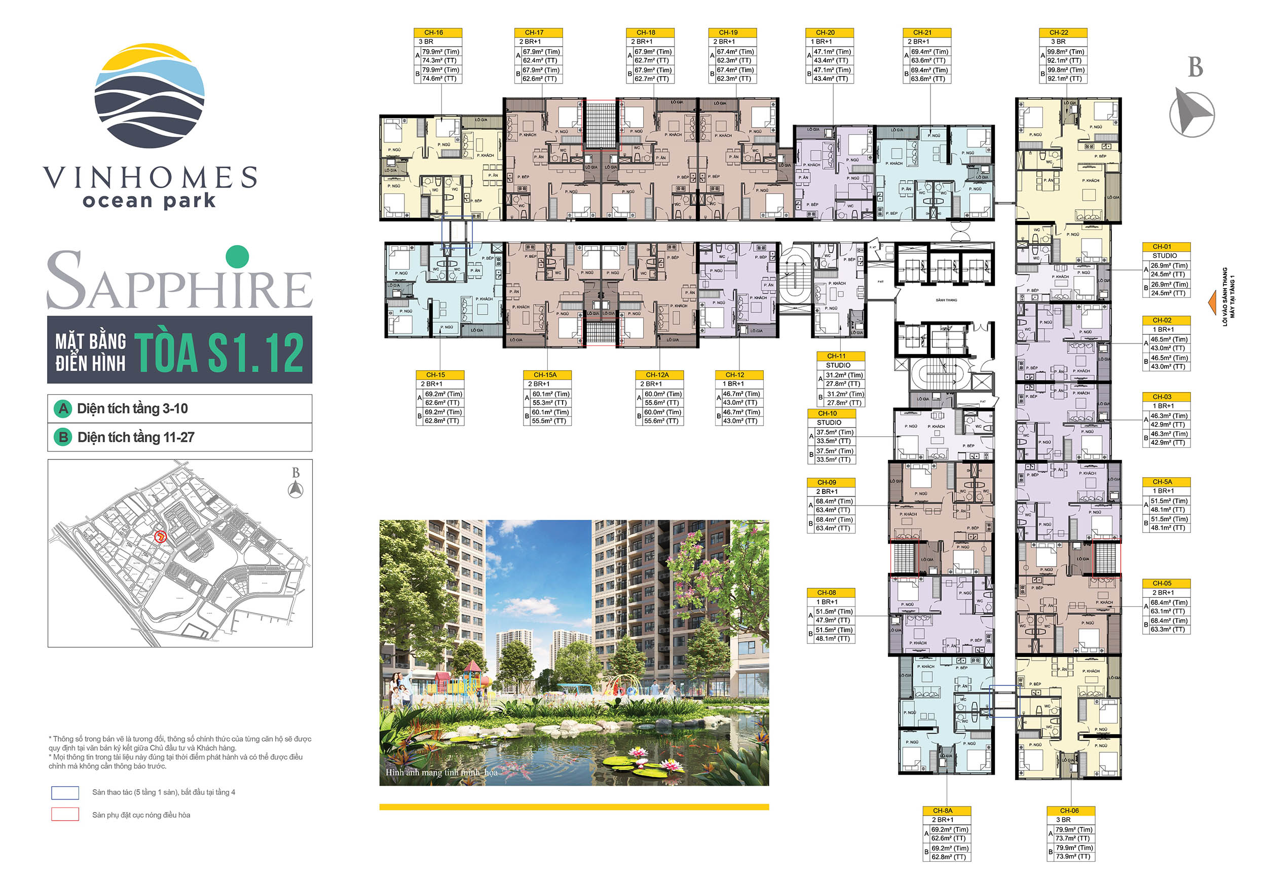 S1.12 Vinhomes Ocean Park, phân khu Sapphire Vinhomes Ocean Park, sở hữu tầm view khoáng đạt, Hệ thống tiện ích cao cấp, Vinhomes Priority S1.12 Vinhomes Ocean Park - Trái tim của Thành phố Biển hồ