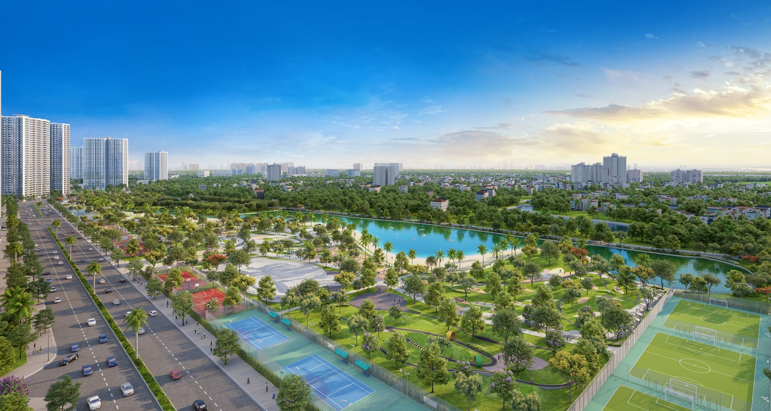 khu đô thị Vinhomes Smart City, khu đô thị Vinhomes Smart City chuẩn quốc tế, cuộc sống tiện nghi và đẳng cấp, không gian sống lý tưởng Khu đô thị Vinhomes Smart City - lựa chọn hàng đầu của cư dân toàn cầu
