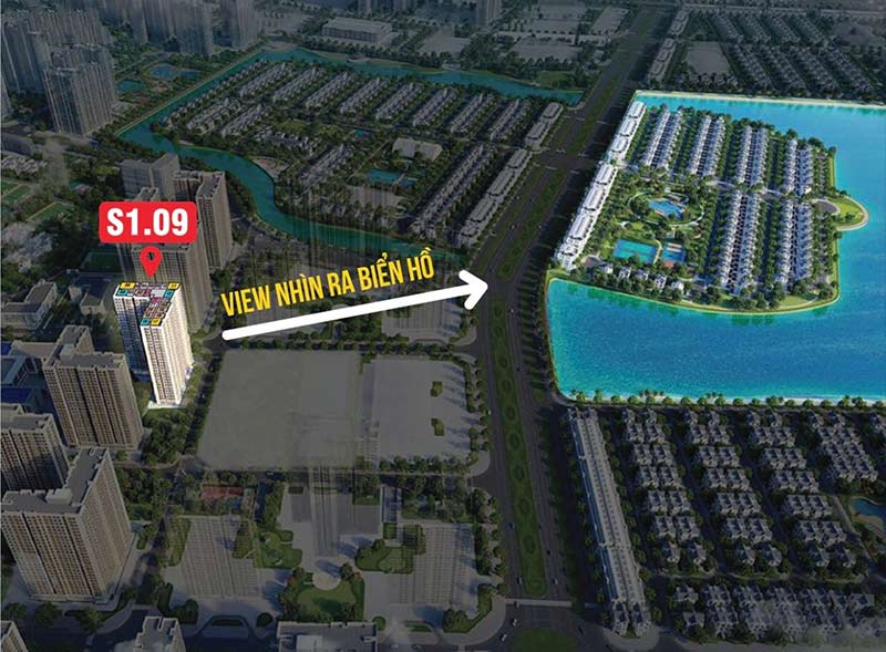 S1.09 Vinhomes Ocean Park, tầm nhìn đắt giá, nhiều loại hình đa dạng, hệ thống cảnh quan phong phú, khu biệt thự San Hô, Hải Âu, VinUni S1.09 Vinhomes Ocean Park – “tòa hoa hậu" đắt giá nhất thành phố