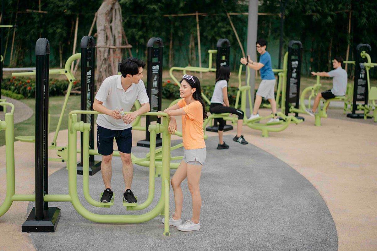 Tiện ích Vinhomes Smart City, Hệ thống công viên, Hồ nước ngọt khổng lồ, Bầu trời trong lành phía Tây, tiện ích đẳng cấp, cuộc sống chất lượng Tiện ích Vinhomes Smart City - Sống gần thiên nhiên, an yên hạnh phúc