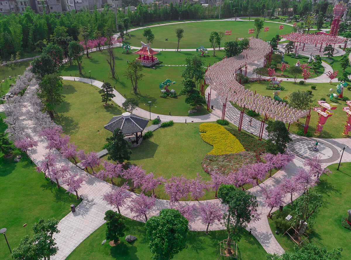 Tiện ích Vinhomes Smart City, Hệ thống công viên, Hồ nước ngọt khổng lồ, Bầu trời trong lành phía Tây, tiện ích đẳng cấp, cuộc sống chất lượng Tiện ích Vinhomes Smart City - Sống gần thiên nhiên, an yên hạnh phúc