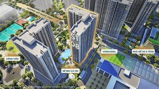 S1.08 Vinhomes Ocean Park, cụm tòa Sapphire by The Sea, sở hữu bộ tứ tâm điểm đáng mơ ước, hệ thống tiện ích nội khu và ngoại khu đẳng cấp S1.08 Vinhomes Ocean Park - “trái tim xanh” của Thành phố biển hồ