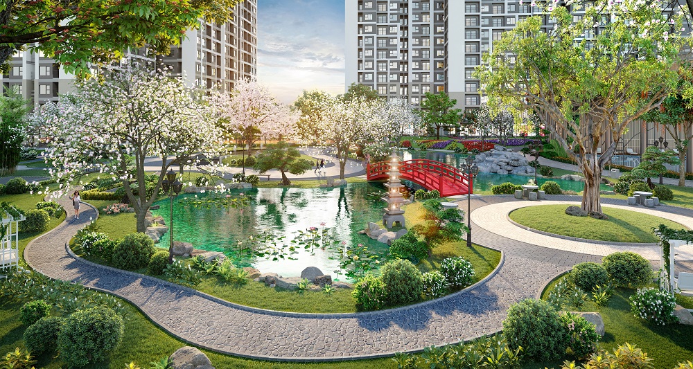 The Sakura Vinhomes Smart City, dự án The Metrolines, ôm trọn bởi các đại lộ lớn, giao lộ “tam giác vàng”, Sống chuẩn Resort nghỉ dưỡng The Sakura Vinhomes Smart City – “Nhật Bản thu nhỏ”